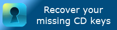 Recover Keys - Recover your missing CD keys